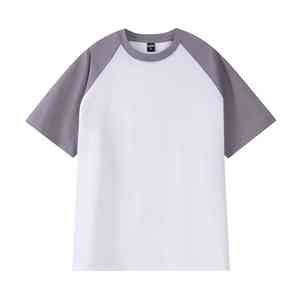 American Retro 400gsm Heavyweight Cotton Casual Loose Top para hombres Primavera Verano Camiseta de manga corta - Product Image 1