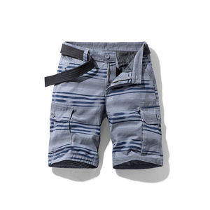 Pantalones Cortos Cargo al por Mayor para Hombre, Pantalones Cortos Cargo de Moda Personalizados 100% Algodón, Pantalones Cortos Cargo Suaves para Exteriores, Pantalones Cortos Cargo Casuales de Verano para Hombre, Fitness - Product Image 4