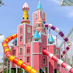 Équipements de parc d'attractions en plastique commercial pour adultes et enfants, manèges personnalisables de grande envergure, parcs à thème, aires de jeux, marque CIBY 100 - Product Image 5