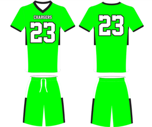 Uniforme de Fútbol 7v7 para Adultos, Talla Grande, Totalmente Sublimado, Tela de Compresión, Conjunto de Bandera, Ropa de Equipo Unisex, Transpirable y de Secado Rápido - Product Image 2