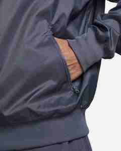 Custom Winter Hooded Canvas Windbreaker <b>Jacket</b> with Front Customized Logo Waterproof Breathable <b>Plus</b> <b>Size</b> Men's - Product Image 4