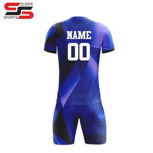 Ensemble d'uniformes de football de haute qualité/Kits de football d'équipe uniformes de football sublimés à séchage rapide avec logo personnalisé - Product Image 3