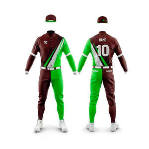 Ropa deportiva de alta calidad para hombre, uniforme de béisbol personalizado para hombre, uniforme de béisbol de último diseño, uniforme bordado impreso personalizado - Product Image 1