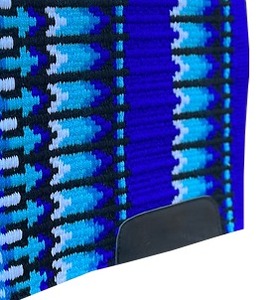 Manta de Silla de Montar Occidental Multicolor con Patrón Navajo, Tejida a Mano, de Lana, Contorneada, Cómoda y Duradera, para Caballo - Product Image 3