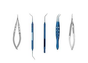 Microfórceps de titanio superventas | Juego de instrumentos de pinzas quirúrgicas Maquinaria con certificación CE para microcirugía oftálmica - Product Image 5