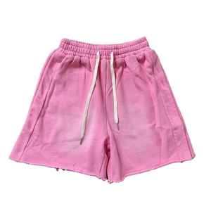 Short de course d'été vintage personnalisable pour hommes, couleur tricotée décontractée avec logo OEM, short de course à motif solide, vente en gros - Product Image 5