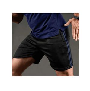 กางเกงขาสั้นออกกำลังกายคาร์โก้ลำลองสำหรับผู้ชายผ้าเมชพิมพ์ลายตามสั่งขนาด6XL ได้ - Product Image 1