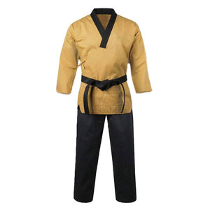 Uniforme de Karate de artes marciales de corte tradicional para hombres diseñado para entrenamiento, comodidad y rendimiento - Product Image 1