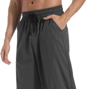 2025 Vintage grande taille hommes pantalons haute qualité léger tricoté toile séchage rapide taille moyenne Style lavé - Product Image 1