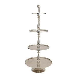 Trending Design Classic Round <b>Wooden</b> <b>Cake</b> Stand Perfect For Elegant Dessert Display At Anniversary Party And Family Gathering - Product Image 5