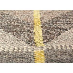 พรมขนสัตว์ขนาดใหญ่ Nayaab Classic ลายเรขาคณิต ทำมือ ขนาด 9x12 ฟุต สำหรับทางเข้าบ้าน-Paem-803 สีแดงและสีส้ม ทอแบบเรียบ - Product Image 3