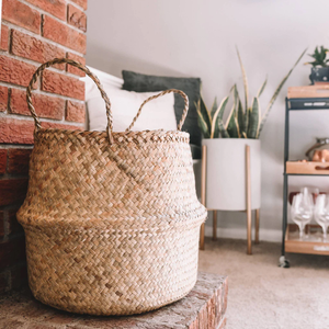 Cesta de almacenamiento de algas marinas ecológica tejida a mano, diseños personalizados duraderos y creativos, multifuncional del fabricante de Vietnam - Product Image 2