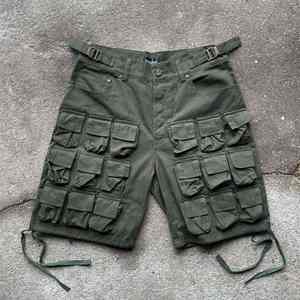 กางเกงคาร์โก้โอเวอร์ไซส์ผ้าไนลอนกันน้ำขนาดใหญ่พิเศษมีหลายกระเป๋าดีไซน์เนอร์แบบลายพรางทรงหลวมแนวสตรีทแวร์สำหรับบุรุษ - Product Image 3