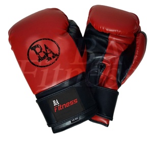 Guantes de boxeo de cuero con estampado personalizado rosa para mujer para entrenamiento de fuerza para Muay Thai y Sanda Fighting - Product Image 5