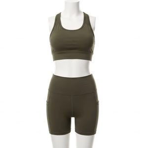Hauts de yoga imperméables en polyester et élasthanne, impression par transfert thermique, vêtements de sport respirants, entraînement physique, salle de sport, fournisseurs en gros Cn Pro - Product Image 5