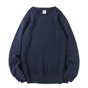 เสื้อสเวตเตอร์คอกลมวินเทจใส่ได้ทั้งชายและหญิงเสื้อสเวตเตอร์คอกลมใส่ได้ทั้งชายและหญิงเสื้อสเวตเตอร์คอกลมใส่ได้ตามที่ต้องการปักลายว่างเปล่าน้ำหนักมาก - Product Image 3