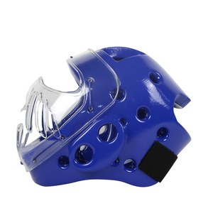 Accessoires de boxe en cuir véritable de haute qualité Protection de la tête confortable MMA entraînement protège-tête de boxe - Product Image 5