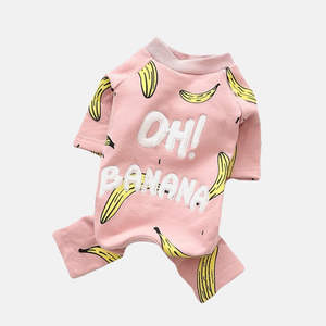 Sudadera Clásica de Lujo con Estampado de Plátanos para Perros, Talla XS, Accesorio de Abrigo para Otoño e Invierno para Perros y Gatos - Product Image 1