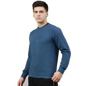 2025 sudadera de invierno de manga regular para hombre con su logotipo impreso último diseño cuello redondo 100% algodón a prueba de viento ecológico - Product Image 2