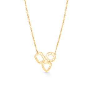 สร้อยคอโซ่ดาวมุกน้ำจืดวินเทจ-เครื่องประดับของขวัญทองคำสมัยใหม่ - Product Image 3