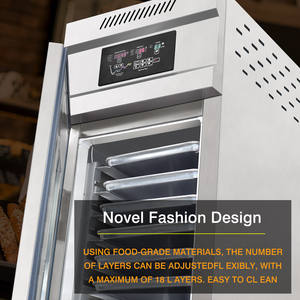 ตู้อบขนมปังแบบ 18 ถาด ยี่ห้อ USA Kolice Commercial, 0 ℃   ถึง 45 ℃   ตู้บ่มแป้งสำหรับทำขนม - Product Image 4
