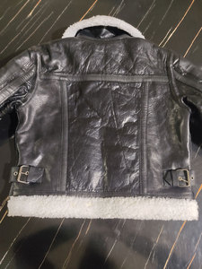 Vente en gros de vestes en cuir véritable 100% vestes d'hiver en fourrure à fermeture éclair de qualité supérieure pour femmes veste en cuir véritable élégante à la mode OEM - Product Image 3