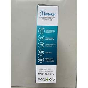 Recortadora de Pelo Inalámbrica Recargable por USB para Hombre, Resistente al Agua IPX7, Velocidades Ajustables, con Enchufe Estadounidense, Diseño Inalámbrico - Product Image 1