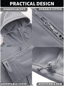 New Arrival Top Selling <b>Men</b> <b>Soft</b> <b>Shell</b> <b>Jacket</b> Plus Size Wholesale Fashionable Gents Breathable with Custom Logo Softshell <b>Jacket</b> - Product Image 5