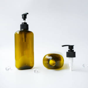 350ml Luxury PET Plastic Square Bottle Empty for Use with Shampoo Conditioner Body Wash <b>Personal</b> <b>Care</b> <b>Products</b> - Product Image 1