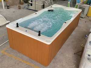 Large Freestanding <strong>Swimming</strong> Swim Spa <strong>Pool</strong> Outdoor Acrylic With <strong>Music</strong>