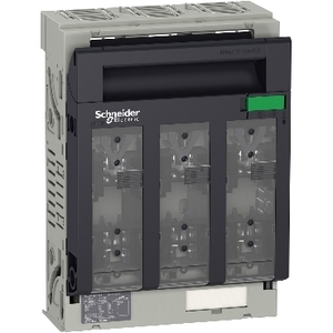 Pour SCHNEIDER ELECTRIC LV480806 400A FuPacT ISFT400 Sectionneur tripolaire DIN NH02 Montage sur plaque arrière pour interrupteur - Product Image 1