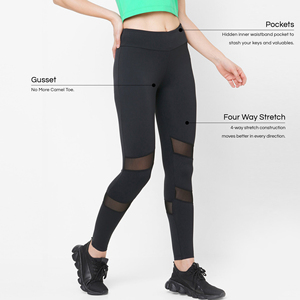 เลกกิ้งระบายอากาศได้ดีสำหรับผู้หญิงสไตล์ใหม่ - Product Image 6