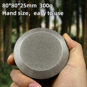 240 600 Grit Portable Hache Outil D'affûtage Pierre À Aiguiser Ronde Électrolytique 2 Faces Hache Jardin Travail Du Bois Meule - Product Image 2