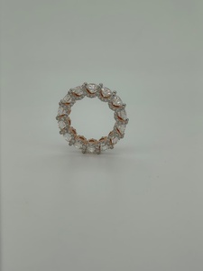 Nouveautés Vente flash Design Hip Hop Bague en diamant de laboratoire 10k 14k 18k pour femmes Bijoux en or fin - Product Image 4