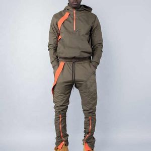 Custom Logo Unisex 100% Cotton Windbreaker Printed Maternity Reflective Stripe High Quality Suit Mesh Lining <b>Zipper</b> Hooded - Product Image 4