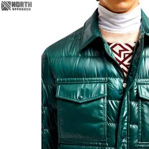 Veste bouffante personnalisée de haute qualité Style décontracté fermeture à glissière pour toutes les saisons étanche au vent unisexe hommes mode - Product Image 4