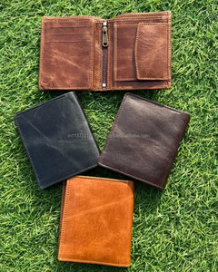 Cartera plegable personalizada de cuero genuino de alta calidad para hombre, gran oferta, carteras de estilo duradero de lujo de cuero de alta calidad - Product Image 5