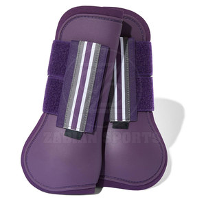 Protectores de piernas de tendón de caballo de alta calidad con diseño de absorción de impacto Botas ligeras de tendón de caballo con ajuste Flexible - Product Image 1