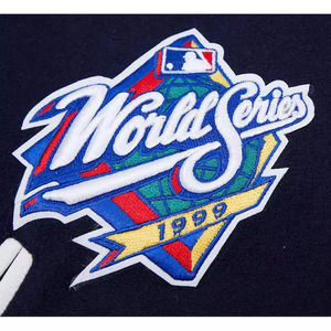 Veste universitaire en cuir de mouton rouge respirante, taille plus, avec manches en laine côtelée, veste unisexe, veste universitaire personnalisée pour homme - Product Image 4