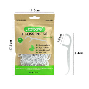 Filo filo filo di amido di mais vegano UHMWPE ecologico 100% il filo interdentale biodegradabile - Product Image 4