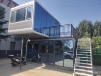 Suite Cabine Apple de 20 pieds en acier modulaire protégé contre la corrosion pour club de plage tropical et hôtel de plongée