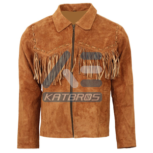 Stylish Winter Jacket For Outdoor Travel And Casual Wear <b>Highlighting</b> Men Suede Leather Jacket With Soft Warm Lining And Modern - Product Image 1