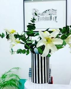 Maceta de Flores con Incrustaciones de Hueso Hecha a Mano, Material de Primera Calidad, Macetero con Tamaño y Color Personalizados para Decoración del Hogar, Florero para el Día de la Madre - Product Image 2