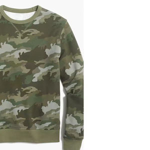 Sudadera con Estampado de Camuflaje para Hombre, Diseño Personalizado de Camuflaje Oscuro, Cuello Redondo, Manga Larga, Felpa de Algodón, Estilo Urbano - Product Image 3