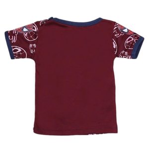 เสื้อยืดเด็กชายแรกเกิด - สีน้ำตาลแดง - Product Image 3