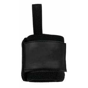 Muñequera elástica hecha a medida Saar Industries, Color verde blanco de alta calidad para levantamiento de pesas, gimnasio, entrenamiento, muñequera - Product Image 6