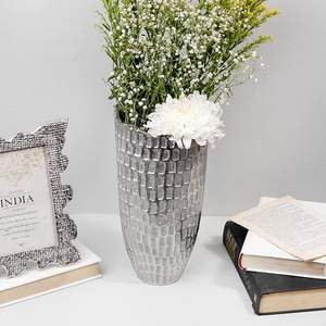 Floreros de aluminio Decorativos Para Boda de aspecto único, centro de mesa, floreros decorativos para boda - Product Image 2