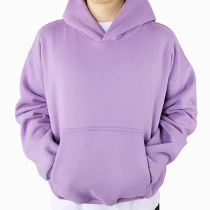Vente en gros de sweats à capuche pour hommes de haute qualité, coupe classique, logo personnalisé, poche élégante, fermeture éclair, imperméable, tricot uni, teinture unie, quantité en vrac - Product Image 1