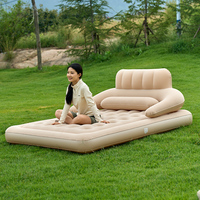 Bestway 6719K Pompe à air pour lits de camping Matelas à air surélevé Lit à pompe intégré Matelas à air extérieur Portable