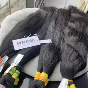 El precio más barato Extensiones de cabello a granel crudo Un solo cabello Donnor 70 cm El mejor material para blanquear - Product Image 1